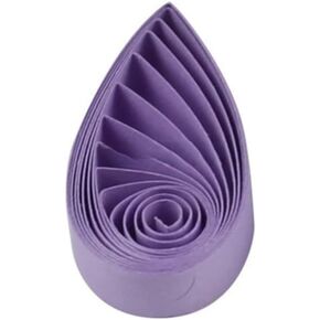 Pestal Lilac Tone Quilling Paper Strips 5mm Purple Quilling Strips for Crafts Single Color Origami Paper Strips 0.2inch Paper Filigree Strips (Lavender Color No.01)