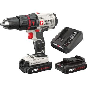 PORTER-CABLE 20V MAX Hammer Drill Kit, Compact, Cordless (PCC621LB) in Kuwait