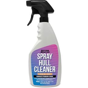 Fiberglass Boat Hull Cleaner for Boats & Aluminum Boat Cleaner Cleaning Supplies Marine Metal Stain Remover and Restorer Boat Soap Wash Pro Products Clean Deck Pontoon & Sailboat & Boat Deck Cleaner