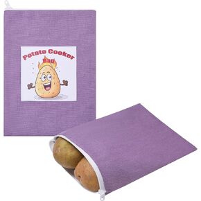 كيس البطاطس المخبوزة في الميكروويف لطباخ البطاطس - عبوتان - كيس البطاطس المخبوزة في الميكروويف للمطبخ بطاطس إكسبريس in Kuwait