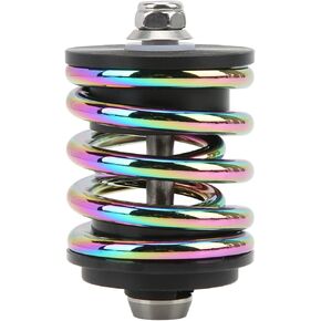 Rear Shock Absorber,Bike Metal Spring Rear Shock Absorber Modified Parts for Brompton