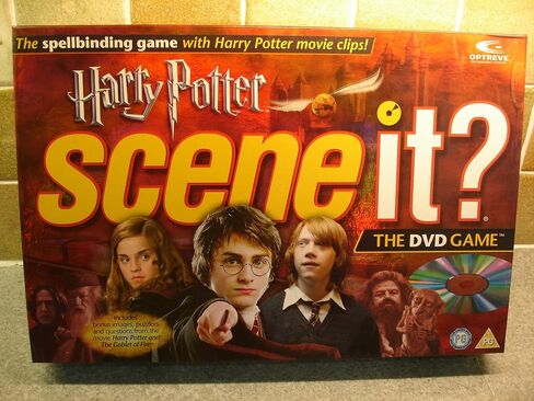 لعبة Harry Potter Scene It DVD مع صور وأسئلة إضافية (إصدار 2005) من شركة Mattel in Saudi Arabia