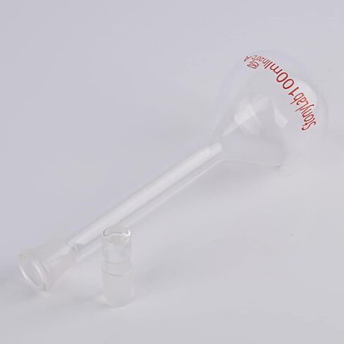 stonylab Glass Volumetric Flask Class A with Glass Stopper, Borosilicate Glass Heavy Wall Volumetric Flask Tolerance ±0.10 ml, 100 ml in Saudi Arabia