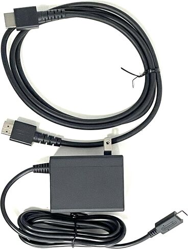 محول تيار متردد من PEGLY OEM وكابل HDMI متوافق مع نينتندو سويتش وسويتش OLED 5V-1.5A 15V 2.6A in Kuwait
