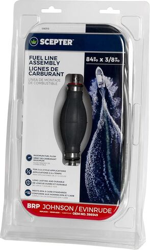 طقم خرطوم تجميع خط وقود محرك القارب الخارجي من سيبتر مارين، القطر الداخلي 3/8 بوصة in Kuwait