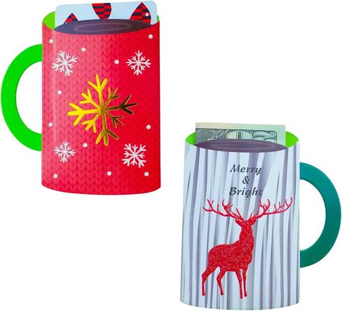 Gift Card Holder For Christmas Money Cash Check Holder Gift Box (Set of 6) in Kuwait