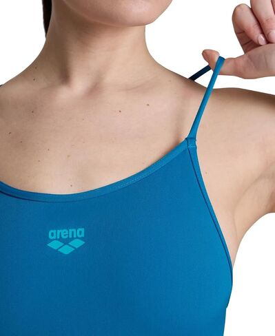 ARENA Women's Solid Team MaxLife Sports Swimsuit Lace Back One Piece Racing Tech Suit Competition Training Athletic Swimwear in Saudi Arabia