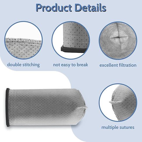 YuXuan Pavilion استبدال أكياس القماش Hoover 2pk، من أجل Hoover Porta Power Swingette S1015 S1029 وCH30000 مكنسة كهربائية تجارية، رقم الجزء 43662023 in Kuwait