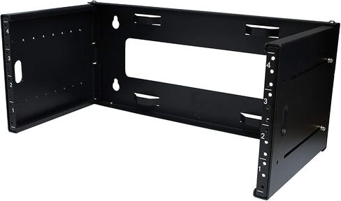Ares Vision 6U 19 بوصة حامل حامل تثبيت على الحائط قابل للتمديد من الصلب شديد التحمل لمعدات الشبكة 6U in Saudi Arabia