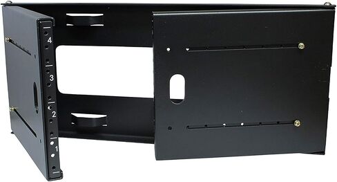 Ares Vision 6U 19 بوصة حامل حامل تثبيت على الحائط قابل للتمديد من الصلب شديد التحمل لمعدات الشبكة 6U in Saudi Arabia