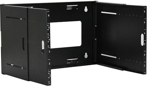 Ares Vision 6U 19 بوصة حامل حامل تثبيت على الحائط قابل للتمديد من الصلب شديد التحمل لمعدات الشبكة 6U in Saudi Arabia