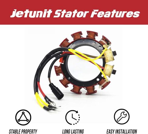 jetunit Stator for Johnson Evinrude OMC Sea Drive 173-4288 583561 584288 Outboard 120 130 140 HP 35 AMP 4/8 Cylinder 2-Stroke 2.0 L 1988-1999 in Saudi Arabia