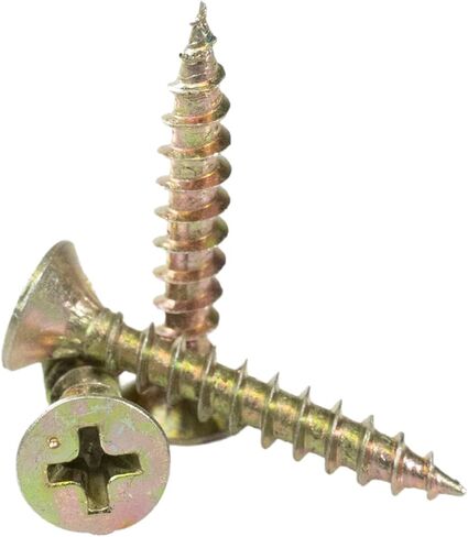 Thokko Zinc Coated Coarse Thread Countersunk Phillips Heavy Duty Wood/Self Drilling Drywall Screws with Bugle Head (#7 x 2 in., 150) in Kuwait