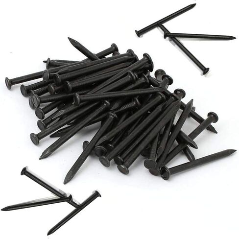 مسامير الاسمنت 50 قطعة مسمار معدني طول 1.57 "الكربون الصلب مسمار الاسمنت مسمار جدار مسمار مجلس تعزيز الأظافر in Kuwait