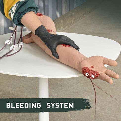 Wound Packing Arm Trainer, Haemorrhage Control Simulator for Tourniquet Training and Stop The Bleed Training-Light in Saudi Arabia