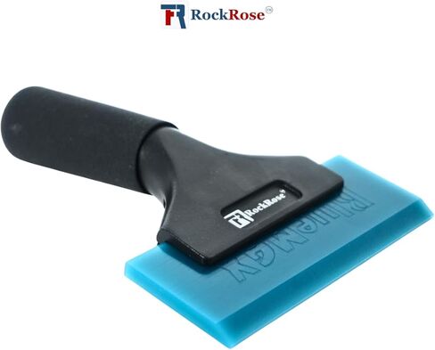 5'' Pro Squeegee Blade for Flat Glass Wipeout - Window Tint Film Installation - Rubber Flat Glass Tool for Home Glass, Mirrors, and Windows in Kuwait