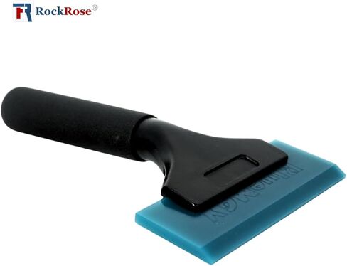 5'' Pro Squeegee Blade for Flat Glass Wipeout - Window Tint Film Installation - Rubber Flat Glass Tool for Home Glass, Mirrors, and Windows in Kuwait
