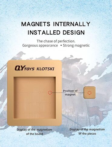 Cuberspeed Slide Klotski Puzzle Super Slide Puzzle Games Puzzle Brain Teasers Fun & Mind Training IQ Puzzles Slide Brain Game for Kids in Saudi Arabia
