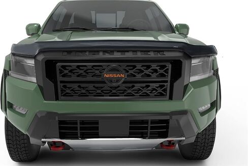 Auto Ventshade [AVS] Bugflector II Hood Protector | Fits 2022 - 2024 Nissan Frontier, High Profile - Smoke | 25975 in Saudi Arabia