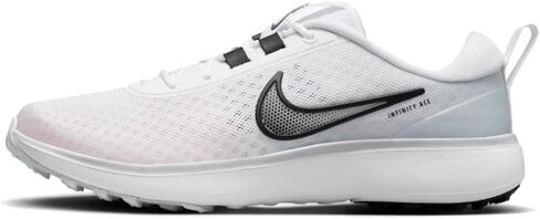 Nike Roshe G Next Nature Men's Golf Shoes (DX0024-100,White/Black-Photon DUST-LT Smoke Grey) Size 12 in Saudi Arabia