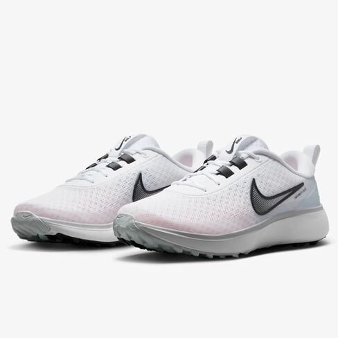 Nike Roshe G Next Nature Men's Golf Shoes (DX0024-100,White/Black-Photon DUST-LT Smoke Grey) Size 12 in Saudi Arabia