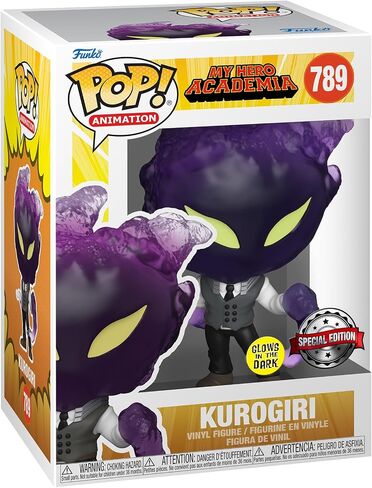Funko Pop Animation: My Hero Academia Kurogiri GWExc, Multicolor, 62707, Funko Pop! (Exc) in Saudi Arabia