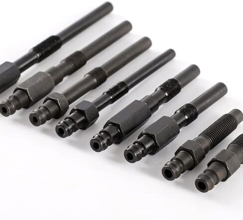 مجموعة اختبار ضغط محرك الديزل 17 قطعة من فورول، مقياس ضغط الأسطوانة، جهاز اختبار ضغط الأسطوانة، كاشف التسرب، أداة قياس السيارات in Kuwait