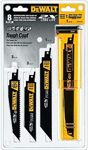 DEWALT Reciprocating Saw Blades, Bi-Metal, 6-Piece Set (DW4896) in Kuwait