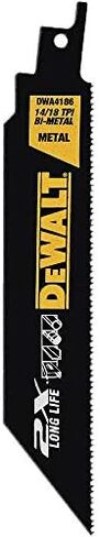 DEWALT Reciprocating Saw Blades, Bi-Metal, 6-Piece Set (DW4896) in Kuwait