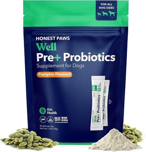 Probiotics for Dogs, Digestive Health Powder with Prebiotic, Chicken, 30ct in Saudi Arabia