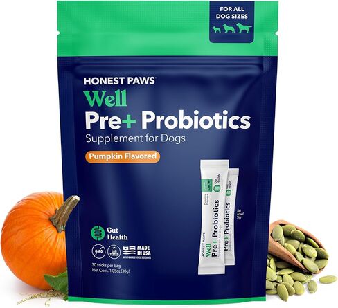 Probiotics for Dogs, Digestive Health Powder with Prebiotic, Chicken, 30ct in Saudi Arabia