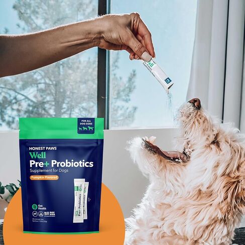 Probiotics for Dogs, Digestive Health Powder with Prebiotic, Chicken, 30ct in Saudi Arabia