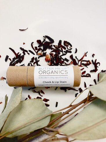 Organic Natural Cheek And Lip Stain Tinted Lip Balm/Butter Me Up Organics in Saudi Arabia