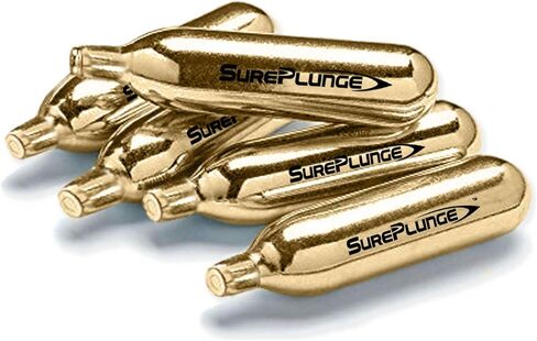 SurePlunge Co2 Cylinder - Qty 10pk (Original Replacement 8g - Single-use) in Saudi Arabia