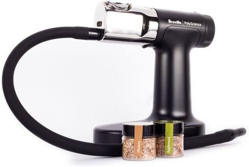مدخن طعام بوليساينس سموكينج غان، 14.6 × 10.7 × 3.6 بوصة، ستانلس ستيل in Kuwait