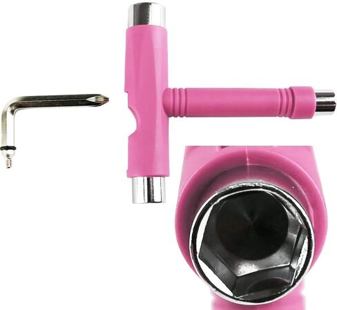 JDYYICZ Pink Skateboard Tools T-Tool All-in-ONE in Saudi Arabia