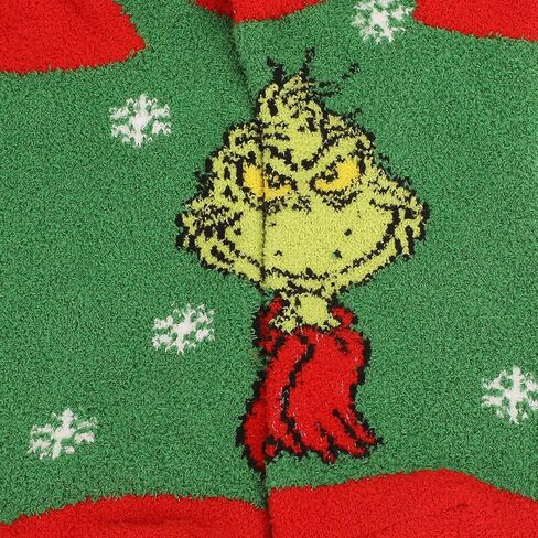 Bioworld The Grinch AOP Big Face Womens Ankle Socks 3 Pack in Saudi Arabia
