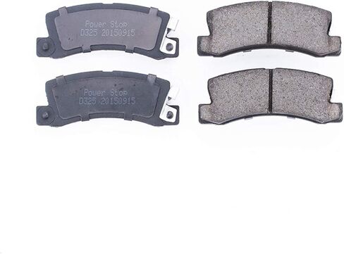 Power Stop 16-325 Z16 Evolution Rear Ceramic Brake Pads For Geo Prizm, Lexus ES250, Lexus ES300, Lexus RX300, Toyota Camry, Toyota Celica, Toyota Corolla, Toyota So [Model Specific] in Saudi Arabia