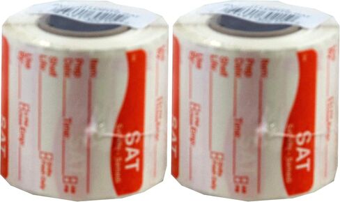 DayMark Safety Systems DissolveMark IT112213 "Sun" Day of The Week Label, 2" x 2" (Roll of 250) in Saudi Arabia