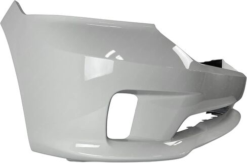 BUMPERS THAT DELIVER - Painted PW7 Bright White, Front Bumper Cover Fascia Compatible with 2013-2018 RAM 1500 Sport/Express 13-18, CH1000A10 in Saudi Arabia