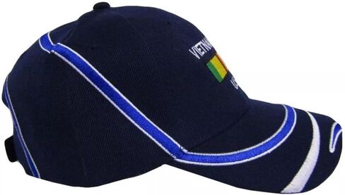 Trade Winds U.S. Navy Vietnam Vet Veteran Ribbon Blue Hat Officially Licensed by The US Navy in Saudi Arabia