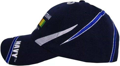 Trade Winds U.S. Navy Vietnam Vet Veteran Ribbon Blue Hat Officially Licensed by The US Navy in Saudi Arabia