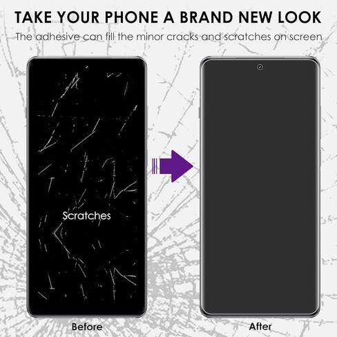 [عبوة من قطعتين واقي شاشة غير لامع OnePlus 10 Pro، زجاج مقسى بالأشعة فوق البنفسجية، مضاد للوهج/إصلاح الخدش/متوافق مع معرف بصمات الأصابع/لمس حساس وناعم [مصمم لألعاب الهاتف المحمول] in Kuwait