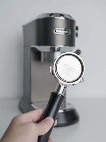 سلة فلتر Normcore عالية الدقة مقاس 58 مم، سلة فلتر Portafilter 18 جرام لآلات الإسبريسو مقاس 58 مم، سمك 0.8 مم، تأتي مع شاشة عفريت مقاس 58.5 مم، ومرشحات ورق الإسبريسو in Kuwait