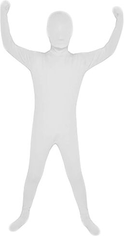 ATHX Kids Spandex Stretch Full Bodysuit زي الأطفال الهالوين التنكري هود بدلة الجسم Uniturd Zentai Skin Suit in Kuwait