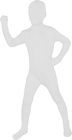 ATHX Kids Spandex Stretch Full Bodysuit زي الأطفال الهالوين التنكري هود بدلة الجسم Uniturd Zentai Skin Suit in Kuwait