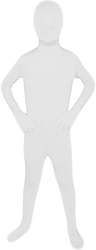 ATHX Kids Spandex Stretch Full Bodysuit زي الأطفال الهالوين التنكري هود بدلة الجسم Uniturd Zentai Skin Suit in Kuwait
