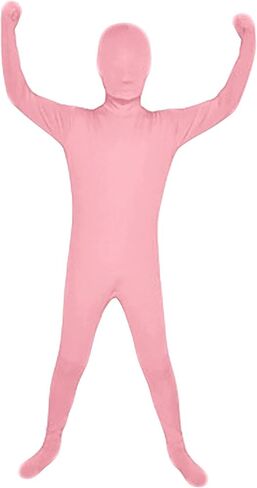 ATHX Kids Spandex Stretch Full Bodysuit زي الأطفال الهالوين التنكري هود بدلة الجسم Uniturd Zentai Skin Suit in Kuwait