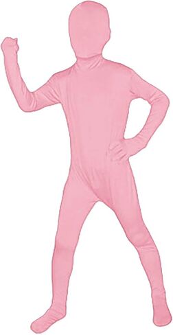 ATHX Kids Spandex Stretch Full Bodysuit زي الأطفال الهالوين التنكري هود بدلة الجسم Uniturd Zentai Skin Suit in Kuwait