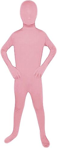 ATHX Kids Spandex Stretch Full Bodysuit زي الأطفال الهالوين التنكري هود بدلة الجسم Uniturd Zentai Skin Suit in Kuwait